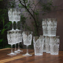 Juego 6 Copas + 6 Vasos Altos Acrílico Imperial