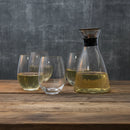 Set Jarra Vidrio Volterra + Vaso Modena
