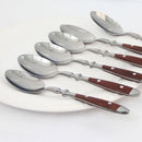 Pack x 6 Cuchara de Mesa Bistro Madera