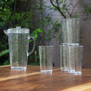 Juegos 6 Vasos Altos + Jarra Acrílico Martele