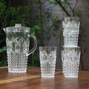 Juego 6 Vasos Altos + Jarra Acrílico Imperial